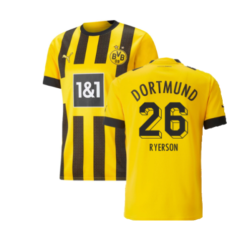 2022-2023 Borussia Dortmund Home Shirt (Ryerson 26)