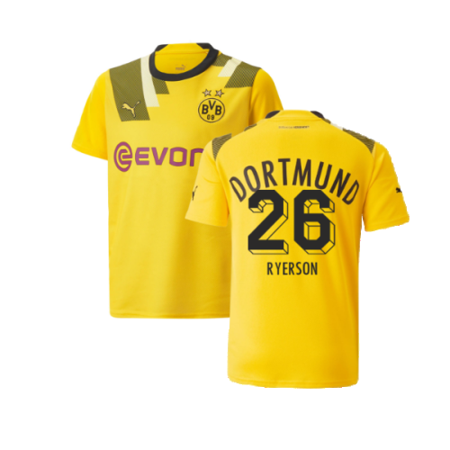 2022-2023 Borussia Dortmund CUP Shirt (Kids) (Ryerson 26)