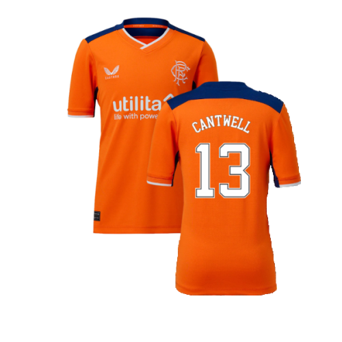 2022-2023 Rangers Third Shirt (Kids) (Cantwell 13)