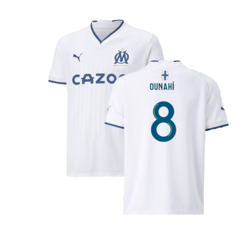 2022-2023 Marseille Home Shirt (Kids) (Ounahi 8)