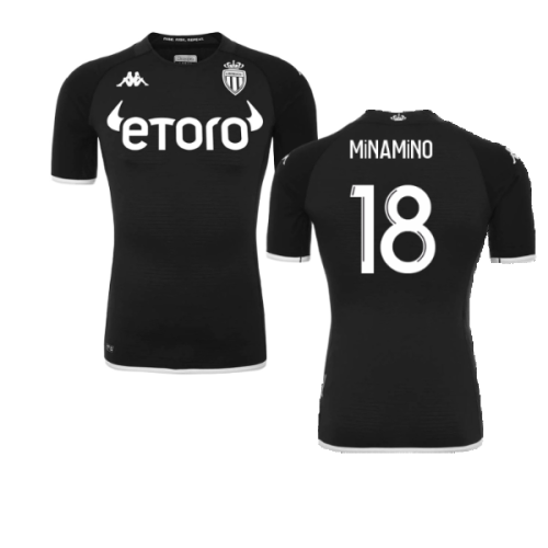 2022-2023 Monaco Away Shirt (Minamino 18)