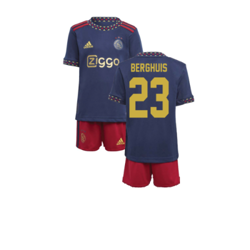 2022-2023 Ajax Away Mini Kit (Berghuis 23)