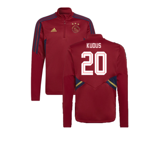 2022-2023 Ajax Training Top (Red) - Kids (Kudus 20)