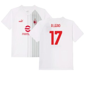 2022-2023 AC Milan Pre-Match Jersey (Black-Red) (A.REBIC 12)