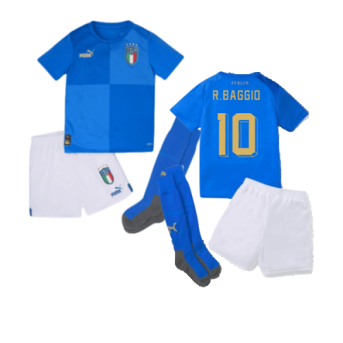 2022-2023 Italy Home Mini Kit (R.BAGGIO 10)