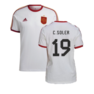 2022-2023 Spain DNA 3S Tee (White) (C.Soler 19)