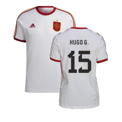 2022-2023 Spain DNA 3S Tee (White) (Hugo G. 15)