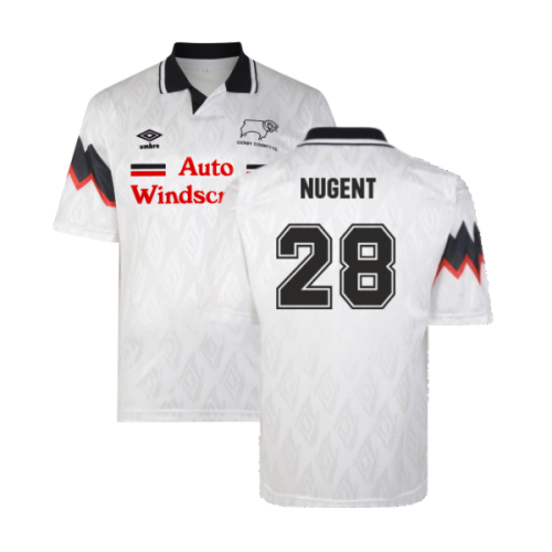 Derby County 1992 Umbro Shirt (Nugent 28)