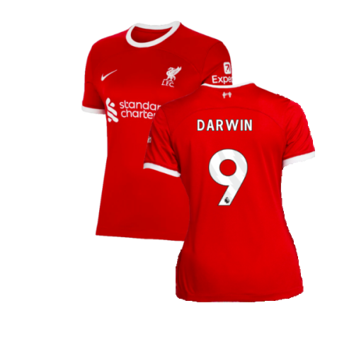 2023-2024 Liverpool Home Shirt (Ladies) (Darwin 9)