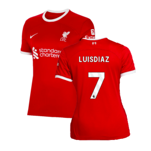 2023-2024 Liverpool Home Shirt (Ladies) (Luis Diaz 7)