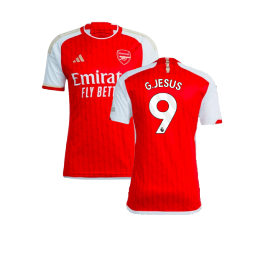 2023-2024 Arsenal Home Shirt (G.Jesus 9)