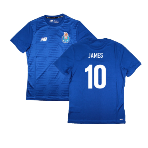 2022-2023 Porto Lightweight Tee (Blue) (JAMES 10)