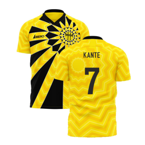 Al-Ittihad 2024-2025 Home Concept Football Kit (Libero) (Kante 7)