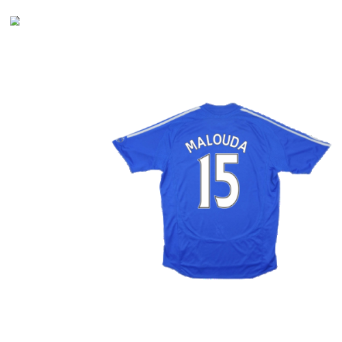 Chelsea 2006-08 Home Shirt ((Very Good) M) (Malouda 15)