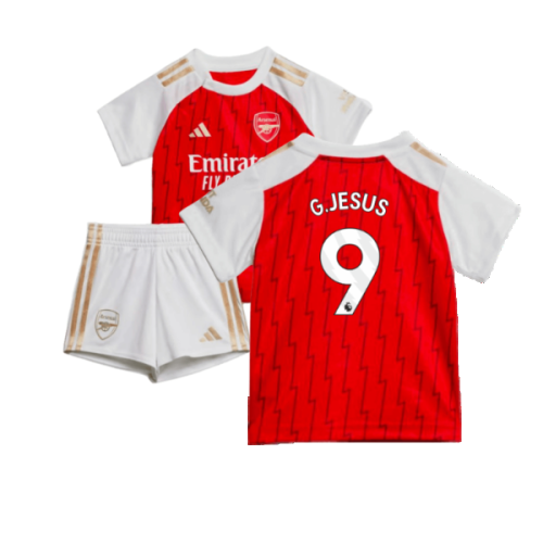 2023-2024 Arsenal Home Baby Kit (G.Jesus 9)