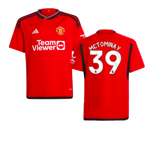 2023-2024 Man Utd Home Shirt (Kids) (McTominay 39)