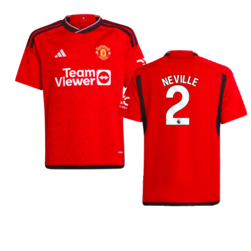 2023-2024 Man Utd Home Shirt (Kids) (Neville 2)