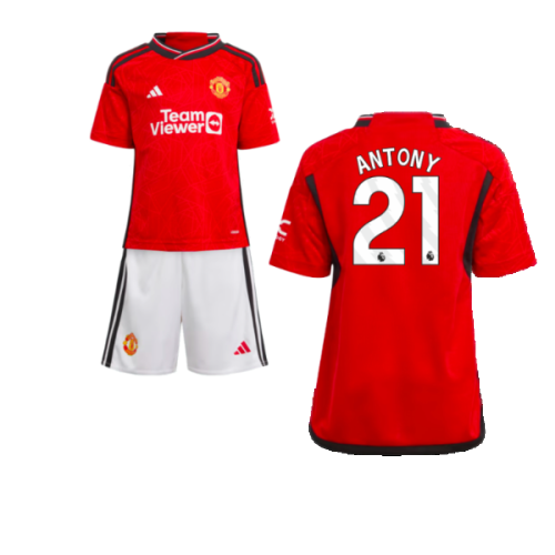 2023-2024 Man Utd Home Mini Kit (Antony 21)