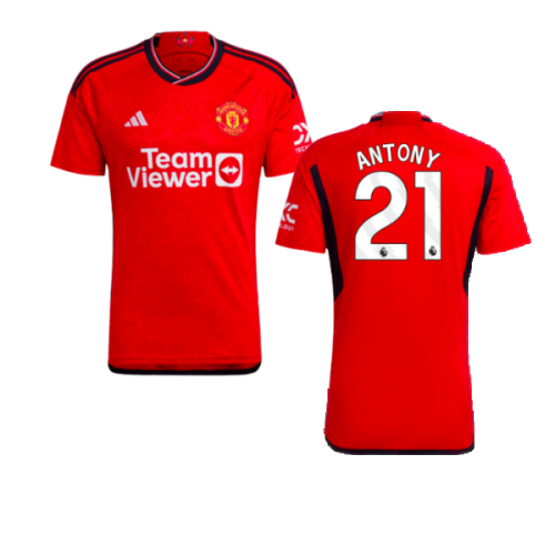 2023-2024 Man Utd Home Shirt (Antony 21)