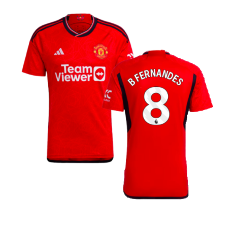 2023-2024 Man Utd Home Shirt (B Fernandes 8)