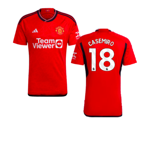 2023-2024 Man Utd Home Shirt (Casemiro 18)