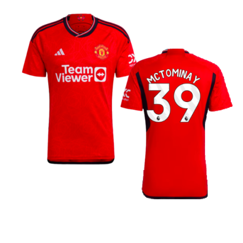 2023-2024 Man Utd Home Shirt (McTominay 39)