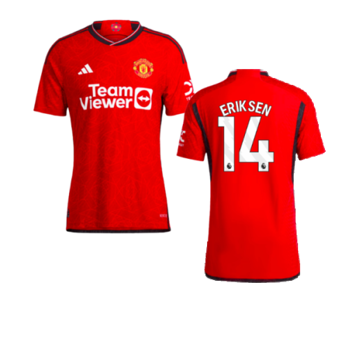 2023-2024 Man Utd Authentic Home Shirt (Eriksen 14)