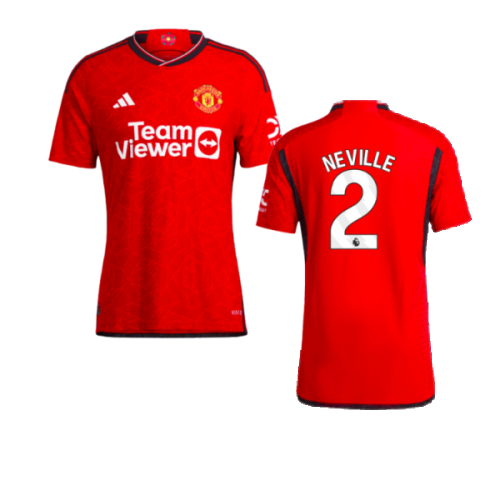 2023-2024 Man Utd Authentic Home Shirt (Neville 2)