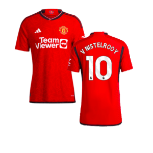 2023-2024 Man Utd Authentic Home Shirt (V Nistelrooy 10)