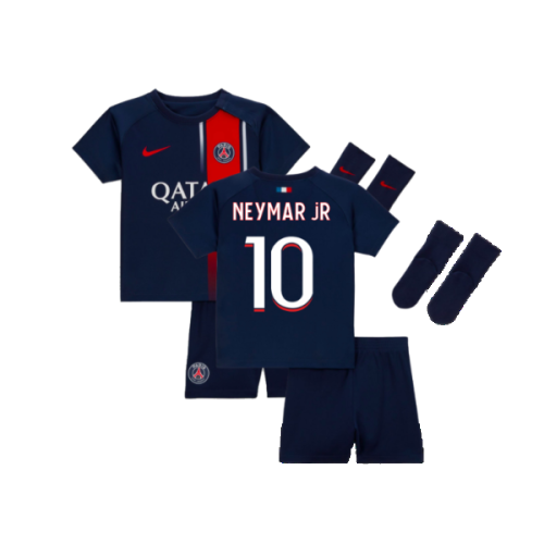 2023-2024 PSG Home Infants Baby Kit (Neymar JR 10)
