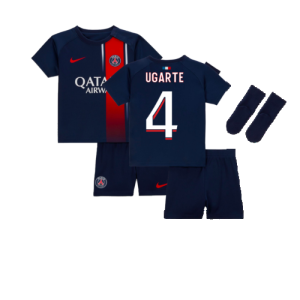 2023-2024 PSG Home Infants Baby Kit (Ugarte 4)