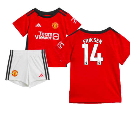 2023-2024 Man Utd Home Baby Kit (Eriksen 14)