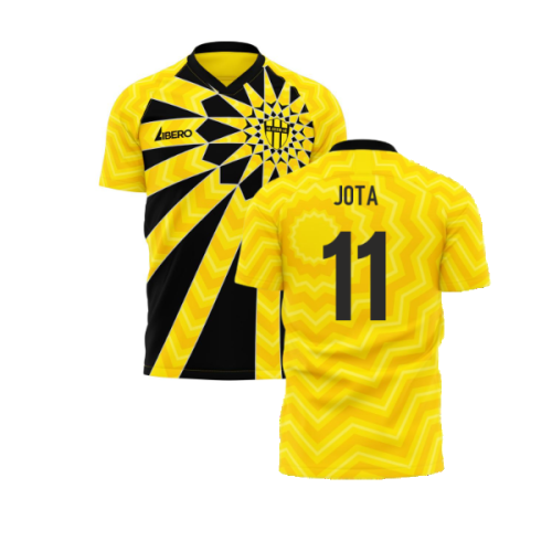 Al-Ittihad 2024-2025 Home Concept Football Kit (Libero) (Jota 11)