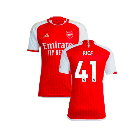 2023-2024 Arsenal Home Shirt (Rice 41)