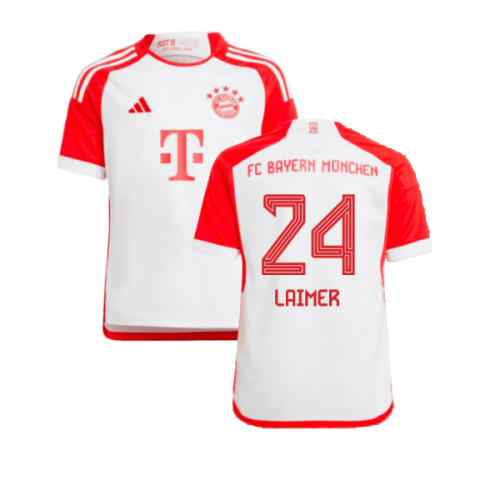 2023-2024 Bayern Munich Home Shirt (Kids) (Laimer 24)