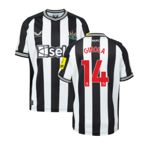 2023-2024 Newcastle Home Shirt (Kids) (Ginola 14)