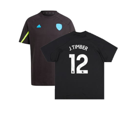 2023-2024 Arsenal D4GMD Tee (Black) (J.Timber 12)