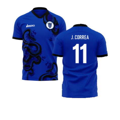 Inter 2024-2025 Away Concept Football Kit (Libero) (J.Correa 11)