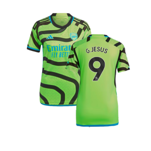 2023-2024 Arsenal Away Shirt (Ladies) (G.Jesus 9)