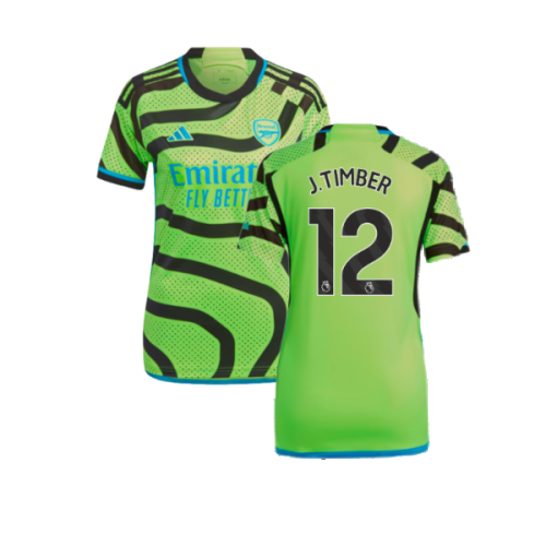 2023-2024 Arsenal Away Shirt (Ladies) (J.Timber 12)