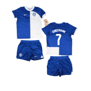 2023-2024 Atletico Madrid Away Little Boys Mini Kit (Griezmann 7) 2023-2024 Atletico Madrid Away Little Boys Mini Kit (Griezmann 7)