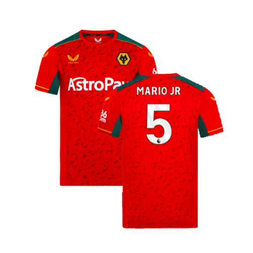 2023-2024 Wolves Away Shirt (Mario JR 5)