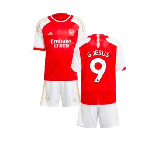 2023-2024 Arsenal Home Mini Kit (G.Jesus 9)