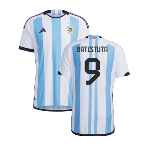 2022-2023 Argentina Authentic Home Shirt (BATISTUTA 9)