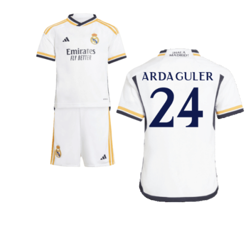 2023-2024 Real Madrid Home Mini Kit (Arda Guler 24)