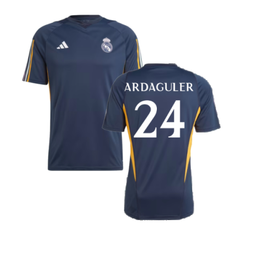 2023-2024 Real Madrid Sleeveless Jersey (Legend Ink) (Arda Guler 24)