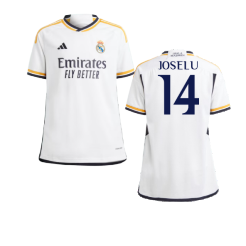 2023-2024 Real Madrid Home Shirt (Kids) (Joselu 14)