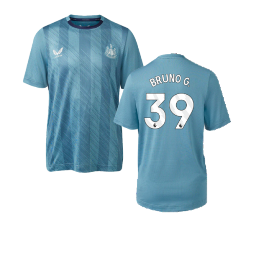 2023-2024 Newcastle Players Training Tee (Bluestone) - Kids (Bruno G. 39)