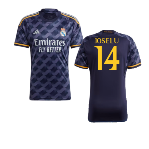 2023-2024 Real Madrid Away Shirt (Joselu 14)