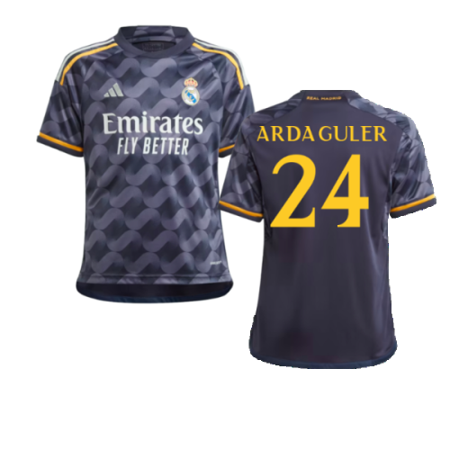 2023-2024 Real Madrid Away Shirt (Kids) (Arda Guler 24)